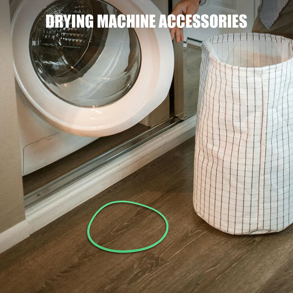 

2pcs Dryer Round Belt PU Seamless Smooth Compact Wide Compatibility Clothes Dryer Accessories Repair Kit Hardware