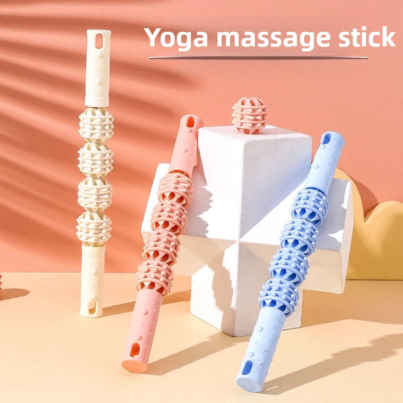 

Wolfsbane Massage Roller Female Roller Fascia Stick Relaxing Calf Muscle Massager Yoga Leg Scraper Slim Legs Whole Body Coverage