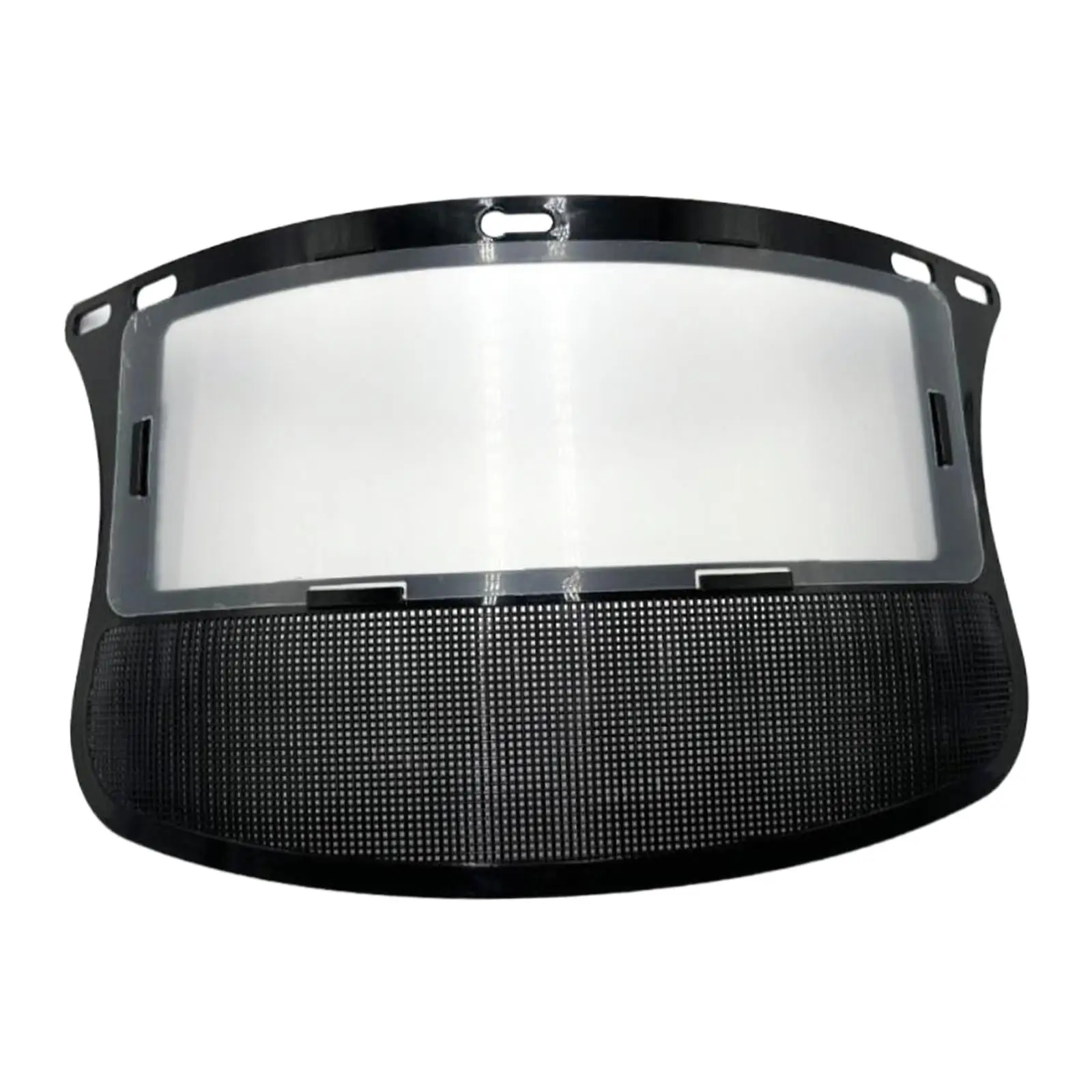 

Hard Hat Face Shield Sturdy Good Visibility Metal Wire Mesh Visor for Weeding Logging Forestry Wood Cutting Bracket Not Included