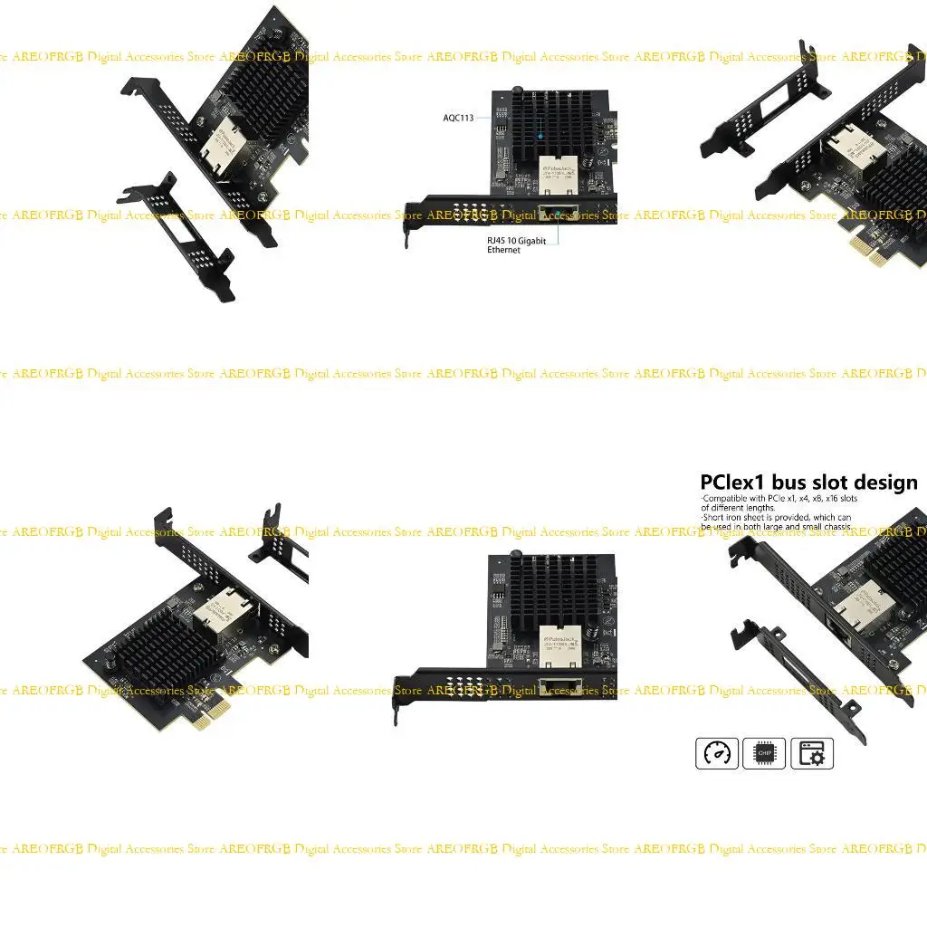 

E21E PCIE 10 Гбит / с Ethernet Adapter для ИТ -специалистов и геймеров, нуждающихся в быстром сетевом решении
