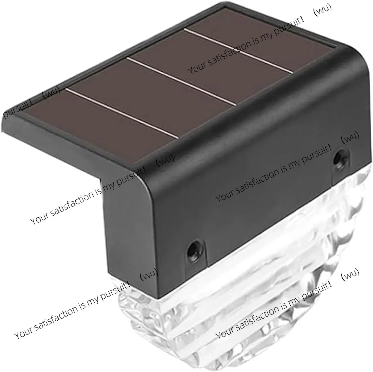 for Outside Stair Fence Step Pool Backyard Decor Solar Pool Lights Step Lights Outdoor Poolside Solar Light with Timer Offfor