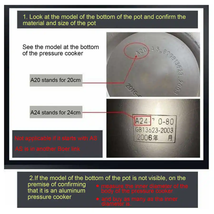 Elektrischer Schnellkochtopf/Instant Pot Silikon-Dichtungsring, 3QT, 5QT, 6QT, 8QT, Schnellkochtopf-Dichtung, Ersatz-Gummidichtung – Detail 4