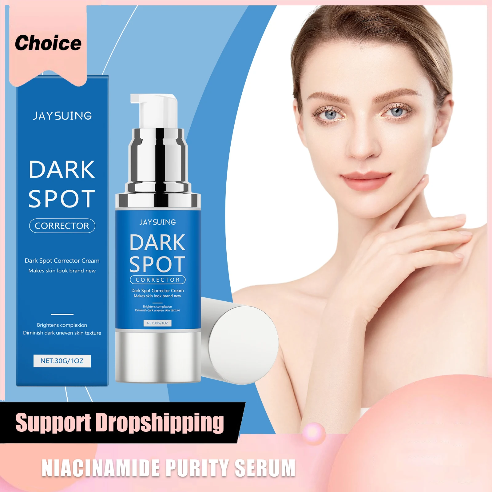 

Nicotinamide Moisturiz Facial Cream Improve Dullness Brighten Skin Inhibit Melanin Production Relieve Dry Nourishing Face Cream