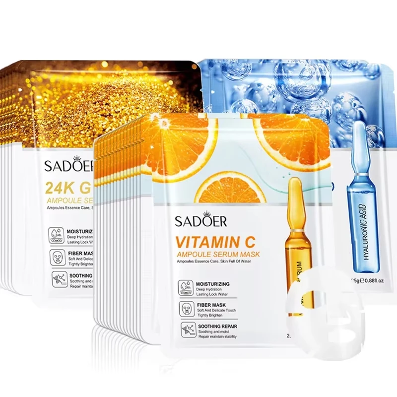 

Ampoule MaskBarrier Repair Redness Relief Sensitive Skin Protect Shrink Pores Moisturizing Anti-Aging Mask