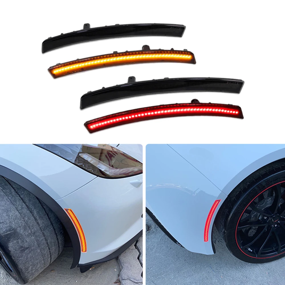 4PCS Led Side Marke…