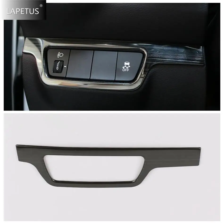 

LHD For Kia Forte / Cerato / K3 2019 - 2023 Car Accessories Front Head Lights Lamp Switch Button Decor Control Panel Cover Trim