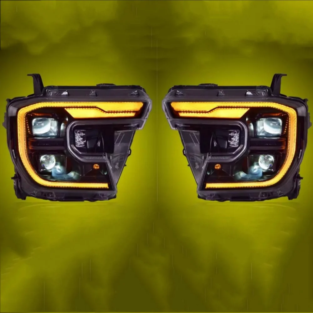 

Car Led front lamp Headlight Assembly for Ford Ranger T9 Modified Lens DRL daytime running light turn signal