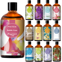 PHATOIL 100ml Fragrance Oil for Scented Candles Soap Making Coconut Vanilla Bubble Gum Sea Breeze White Musk Aroma Essential Oil