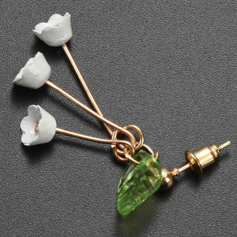 Beautiful Lily Of The Valley Flower Dangle Drop Earrings Wholesale