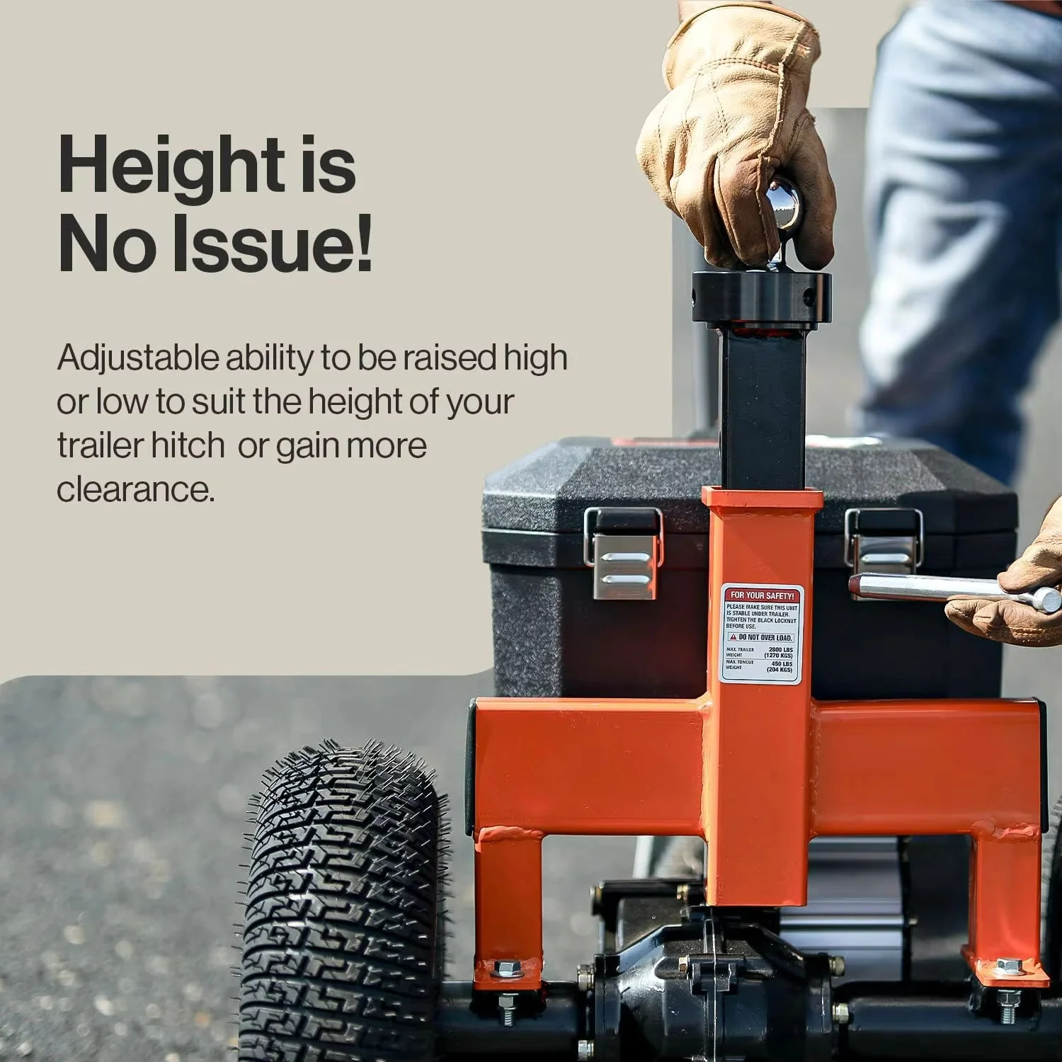 Электрическая тележка для прицепа 2000 кг, прицеп 24 В/48 В, 500 Вт, 9 Ач, 2-дюймовое крепление для прицепа с шариками, для кемпера, кафе, прицепа для лодок