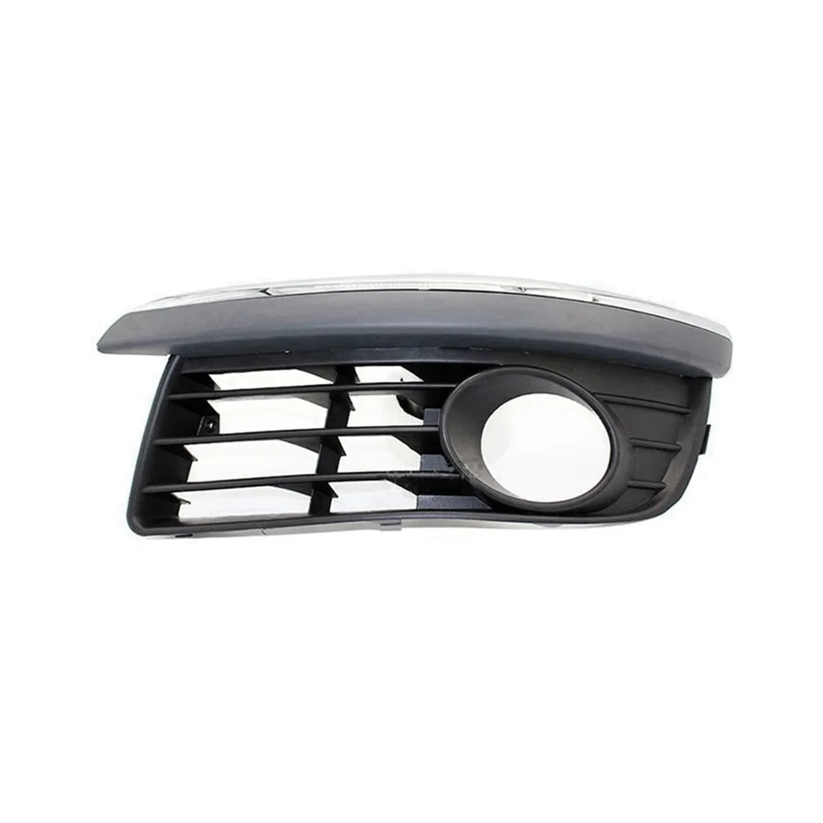 Bumper Fog Light Chrome Grille Fog Light Cover Fog Light Grille Car for VW Jetta V MK5 1K0853665A 1K0853666A