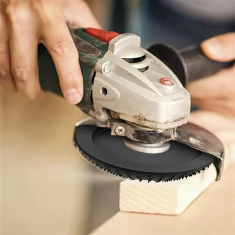 5Pc Angle Grinder Wood Carving Disc For 4In Or 4-1/2In,Wood Shaping Disc Grinder Cutting Wheel Grinding Disk Attachments