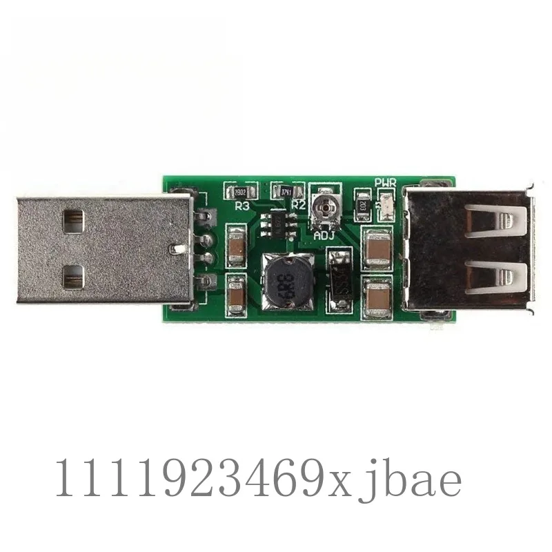 USB Input Adjustable Boost Converter Module, DC 5V to 6-15V Step-Up Power Supply Board