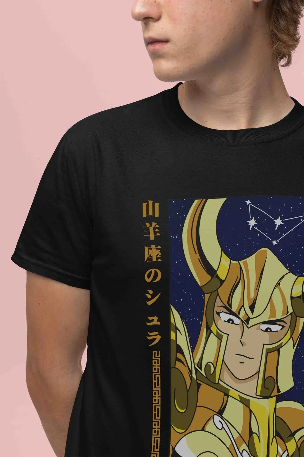Saint Seiya Shirt Shiryu Tshirt Hyoga T-Shirt Shun Top Ikku Anime Graphic Tee