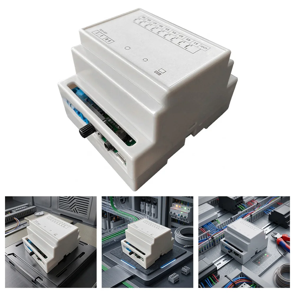1Pcs-MP3 Voice Module 9-Channel Playback, Low/High Level & RS485 Trigger, 8MB Memory For Industrial Control