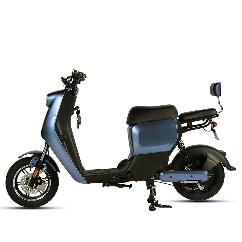 

2024 Hot Sale 500W 48V Fast Electric Motor Bike 14 Inch Long Range Motorcycle Electric Moped Ebike Scooter for Adults