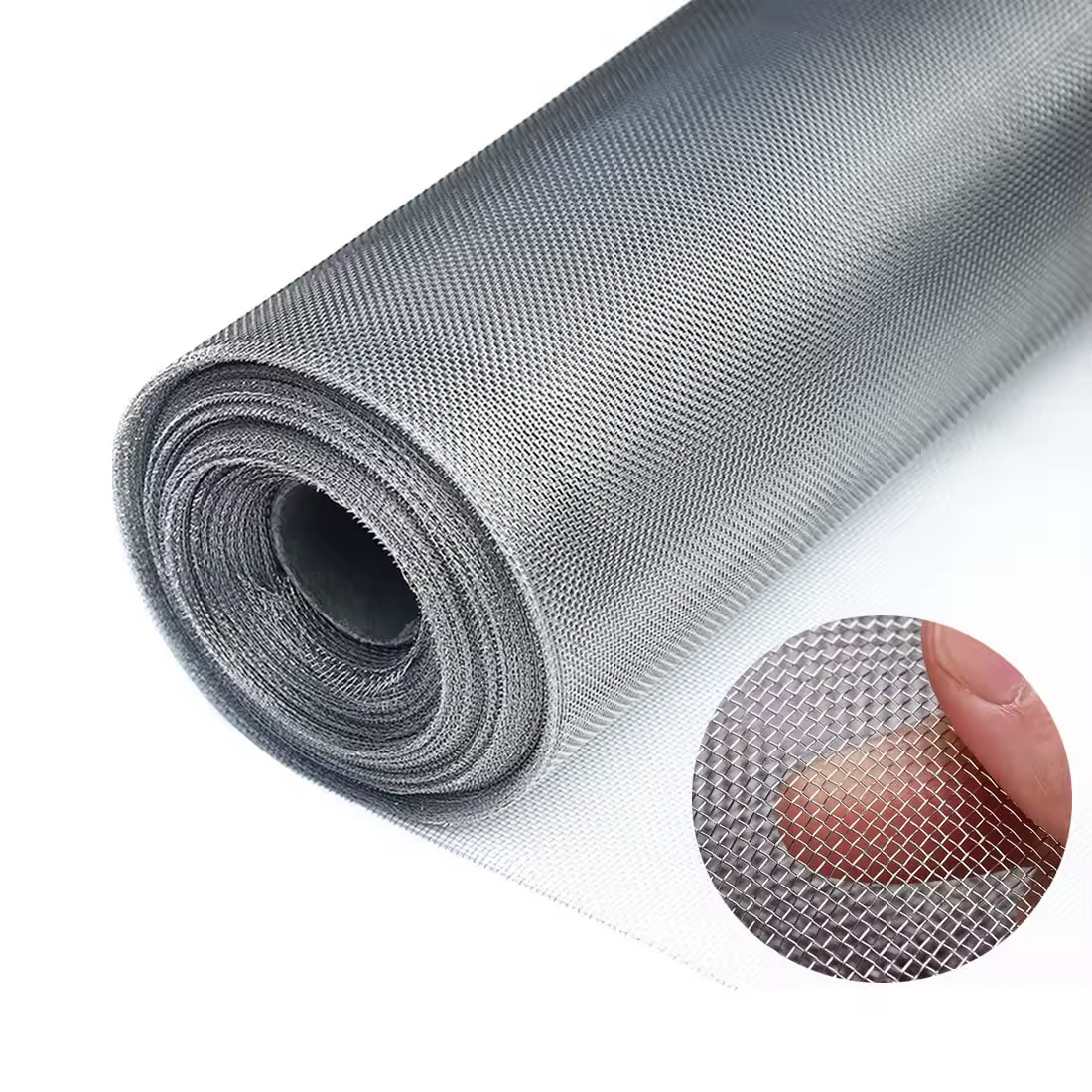 Stainless Steel 304 Balcony Protective Net Household Mesh Soft Fine Wire Mesh Small Hole Screen Window Mosquito and Mouse Proof