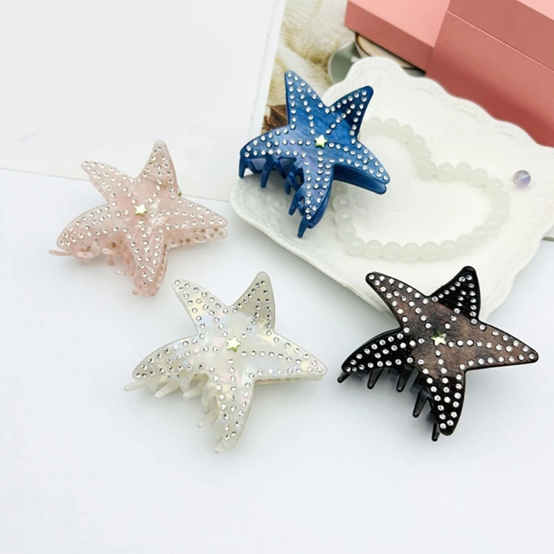 Delicate Hair Claw for Woman Girls Hair Clip for Long Hair Nonslip Hair Clip Delicate Travel Hair Clutch