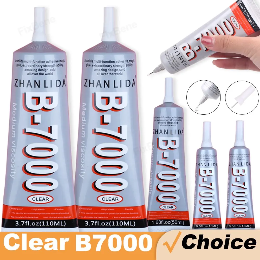 

Waterproof Zhanlida Glue Jewelry Rhinestone Fabric Textile Clothes Glass Epoxy Adhesive Crafts Models Puzzle Phone Cases Charms