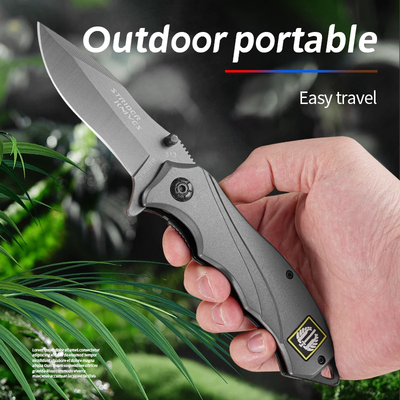 1pc Sharp Fruit Knife, EDC Military Tactical Knife, Self-Defense, Outdoor Multi-purpose Survival Knife and Cutting Knife