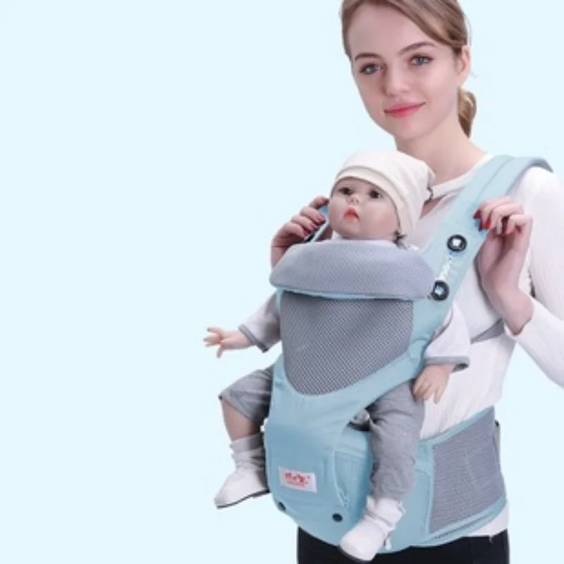 Baby Carrier Baby Waist Stool Baby Carrier Baby Carrying Children\'s Artifact Dual Purpose Hitch Drool Towel