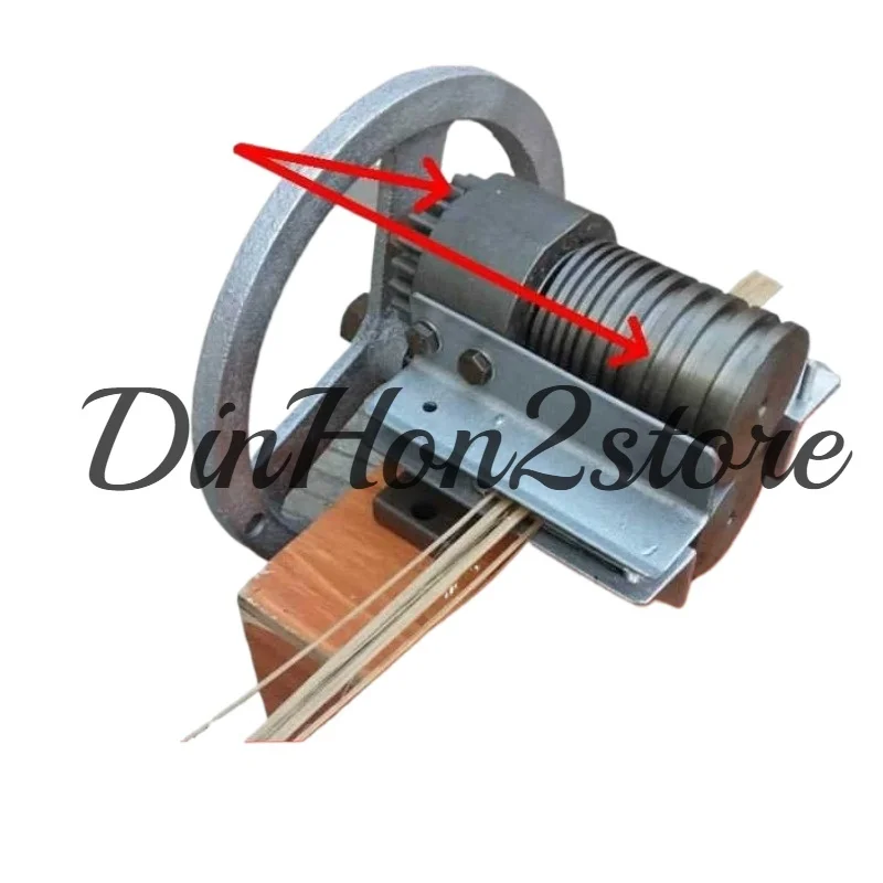 Bamboo Splitting and Slitting Machine Bamboo Strip Machine Hand-Cranked Bamboo Weaving Machine