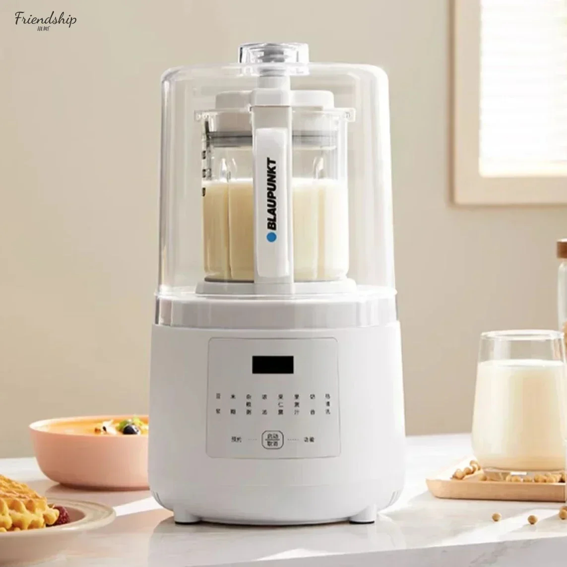 New soybean milk machine household wall-breaking fully automatic multi-function appointment heating mini food processor