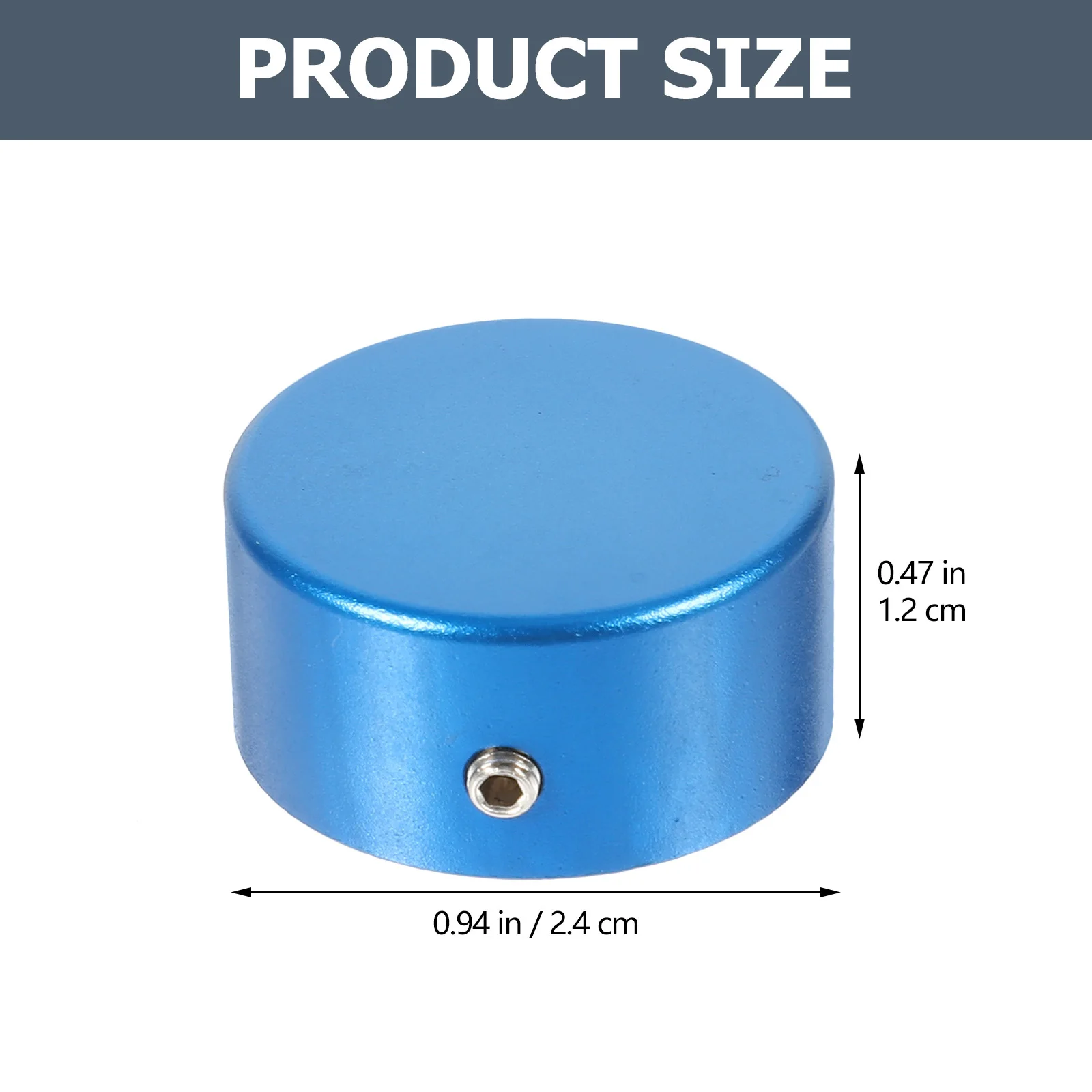 

1 Set Metal Guitar Effects Pedal Coupler Footswitch Topper Replacement For Bass Amplifier Control Knobs Guitar Parts Instrument