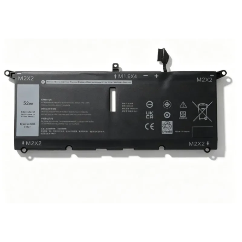 [NEW] 7.6V, 6500MAH, Laptop Battery For Dell, Part Number DXGH8, HK6N5, Fits 5390, 5391, 7390, 7391, 7490