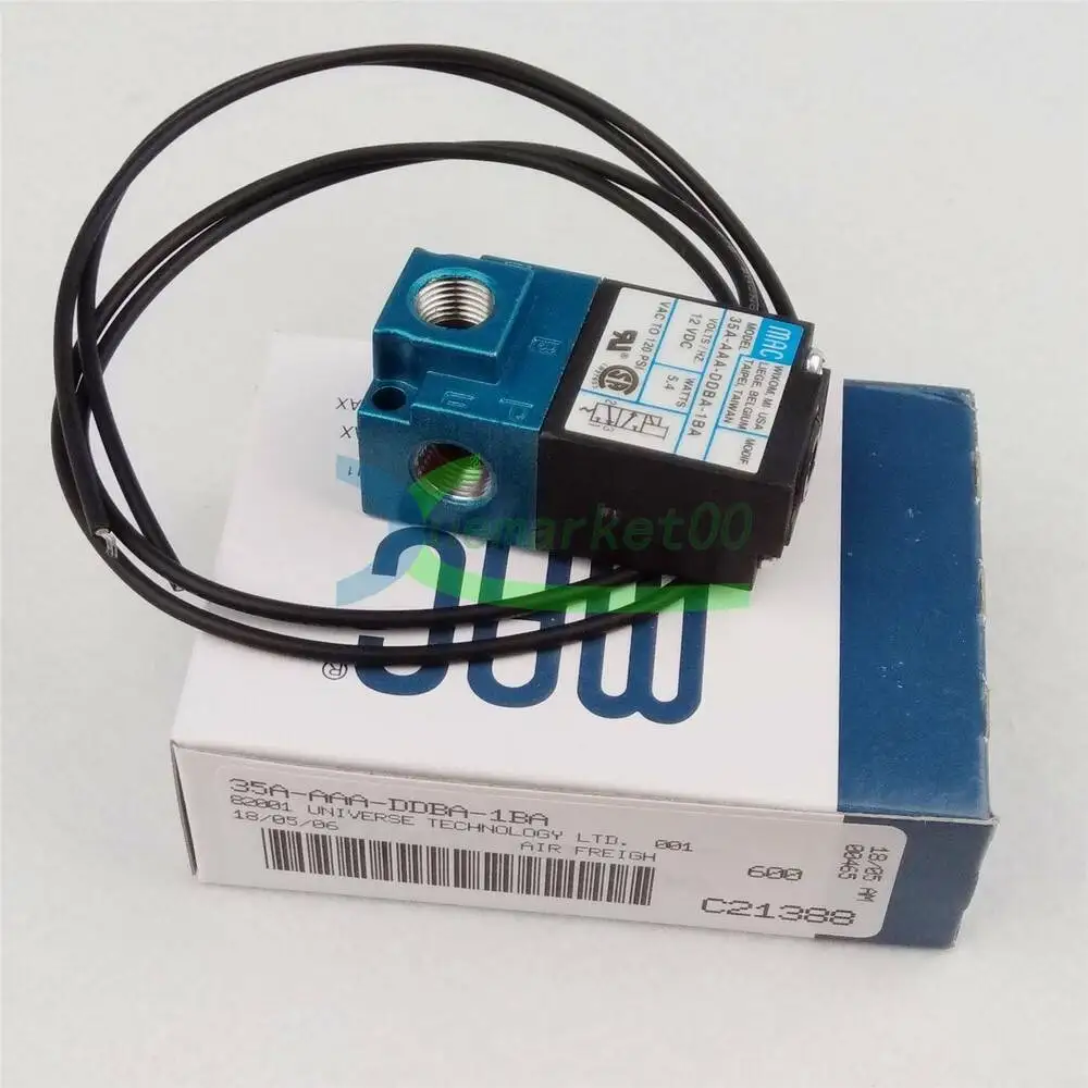 

DC12V 5.4W 35A-AAA-DDBA-1BA 3 Port Electronic Boost Control Solenoid Valve New