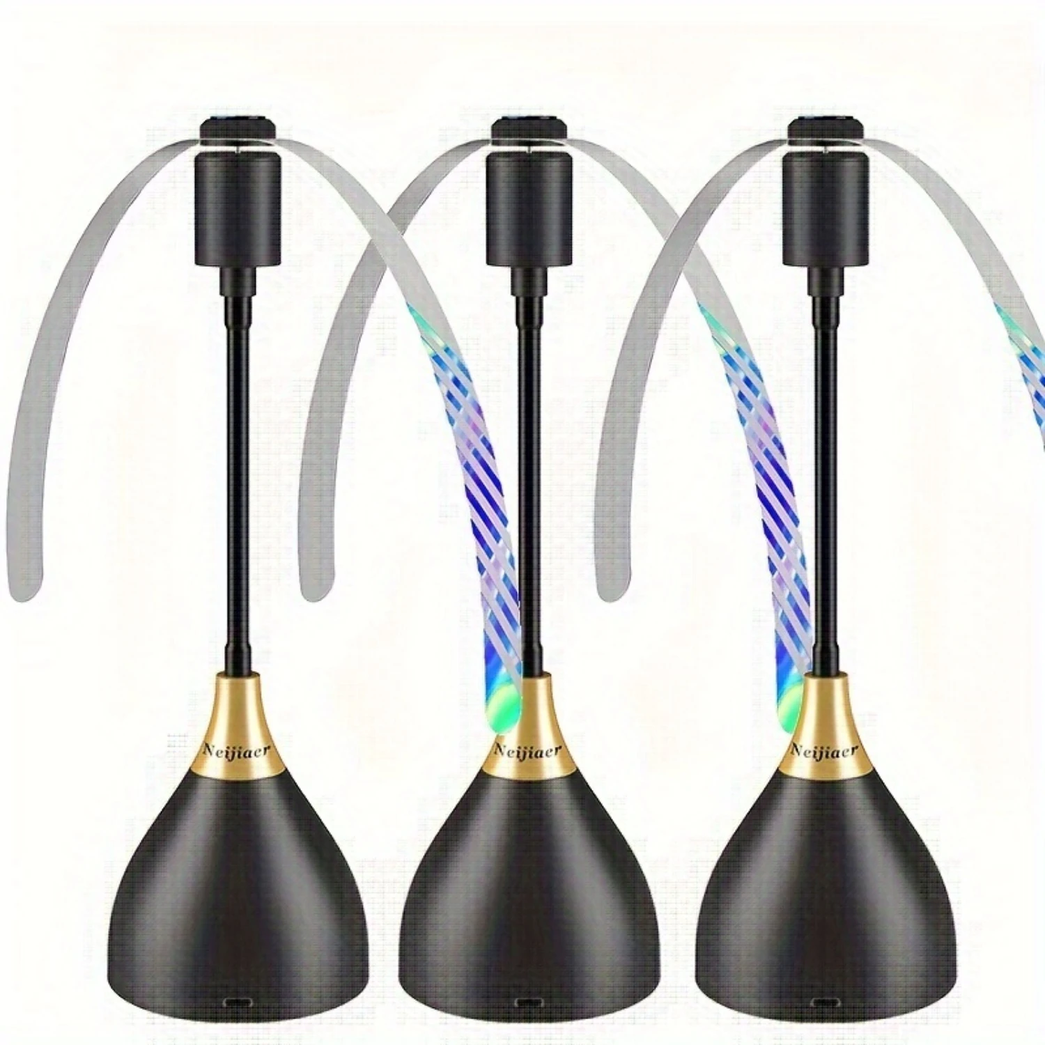 

Portable Ultra-Fly Fans - Compact Pest Control Gadgets for Tables, BBQ, Picnic, and Summer - Keep Your Outdoor Food Clean and Sa