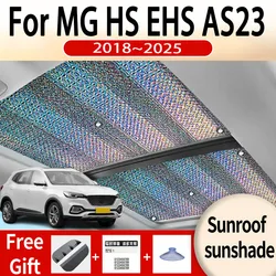 For MG HS EHS AS23 2018~2025 2022 2023 2024 Car Sunroof Sunshade Panoramic Windshield Sunshade Anti-ultraviolet Auto Accessories