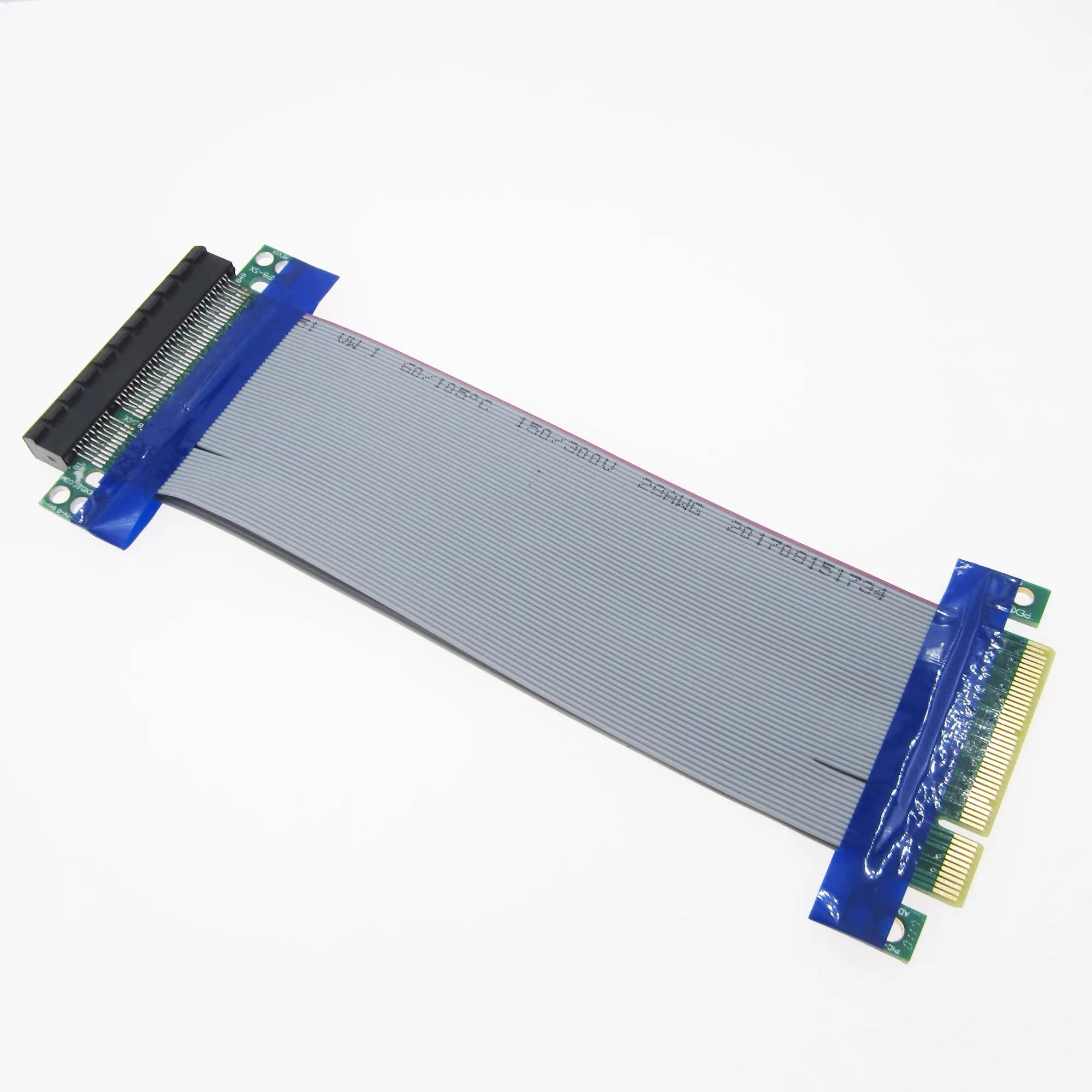 PCIe extension cable PCI e 8X extension cable PCI-e PCI express x8 Riser Cables Adapter Converter Connector Flat Cable