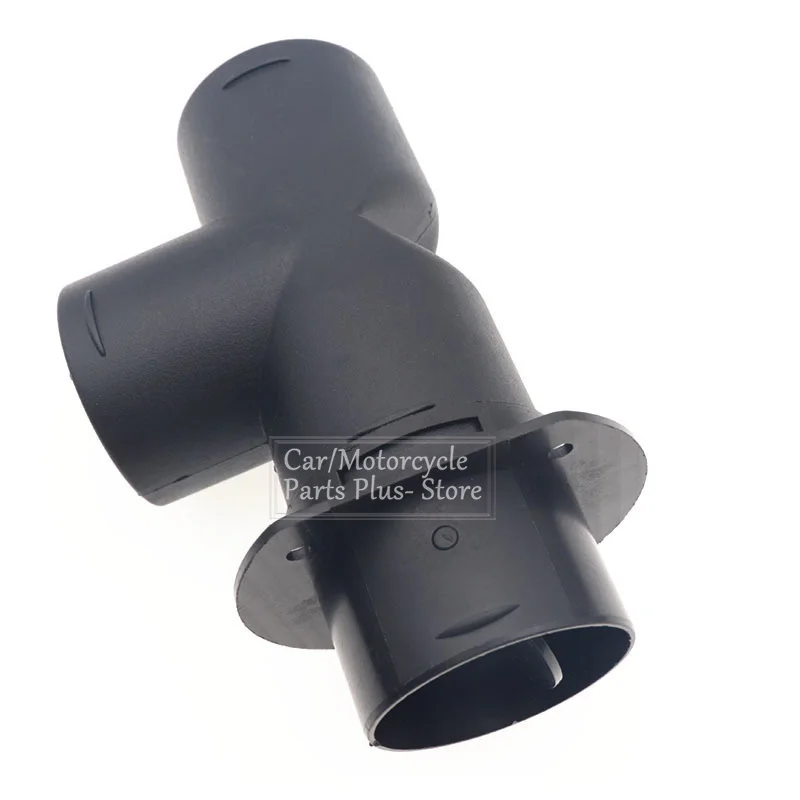 For Air Diesel Heater Exhaust Connection Pipe Car Accessories 60mm Air Vent Ducting T Piece Outlet Connector & Vavle Flap