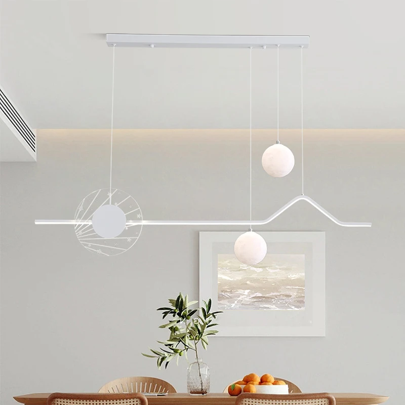 Lampes suspendues modernes à LED pour chambre à coucher, salle à manger, bar, salle d'étude, éclairage de bureau, éclairage intérieur, luminaire de décoration pour la maison