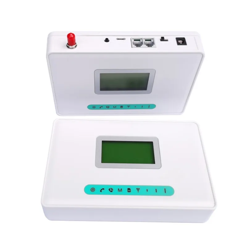 Caller ID fixed wireless end point with 2 RJ-11 ports