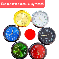 Mini Watch Car Quartz Clock Luminous Electronic Clocks Waterproof Bicycle Motorcycle Watch Auto Car Clock Dashboard Clock In Car