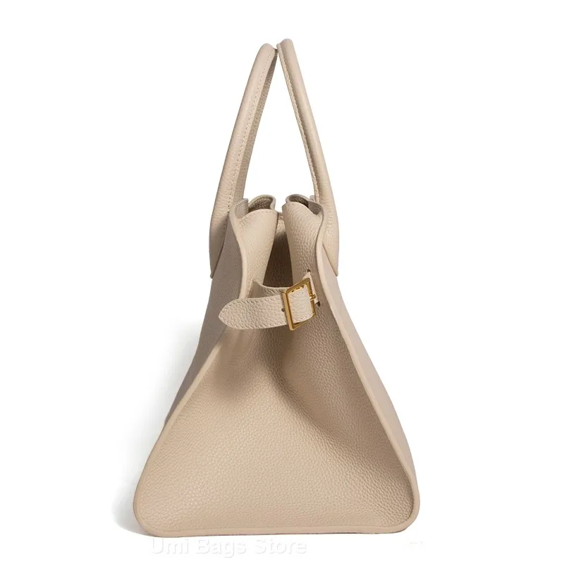 Sacs fourre-tout pour femmes, sacs à main de luxe en cuir véritable, sac à bandoulière de voyage de grande capacité, design Unique pour les déplacements au bureau, 2025