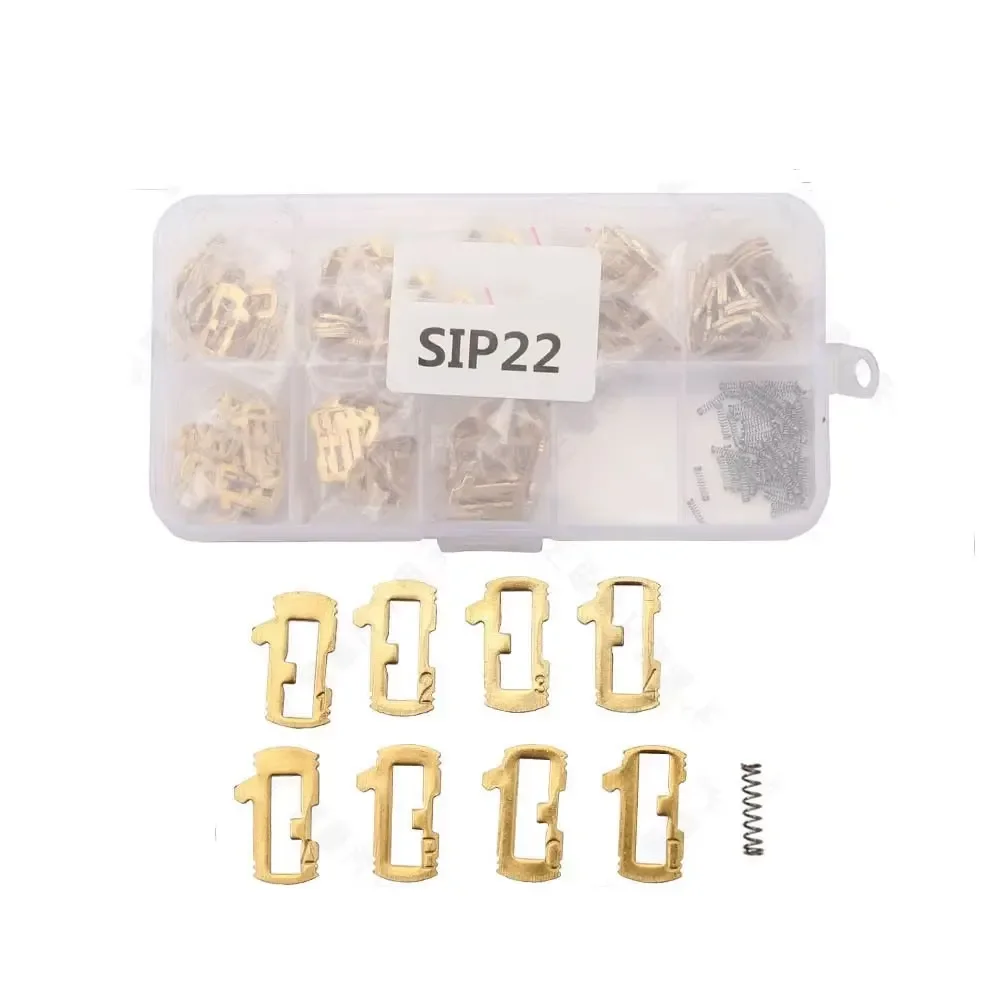 200Pcs/lot SIP22 Lock Plate Car Lock Reed Plate for Fiat Car Lock Repair Accessories 8 Types Each 25pcs