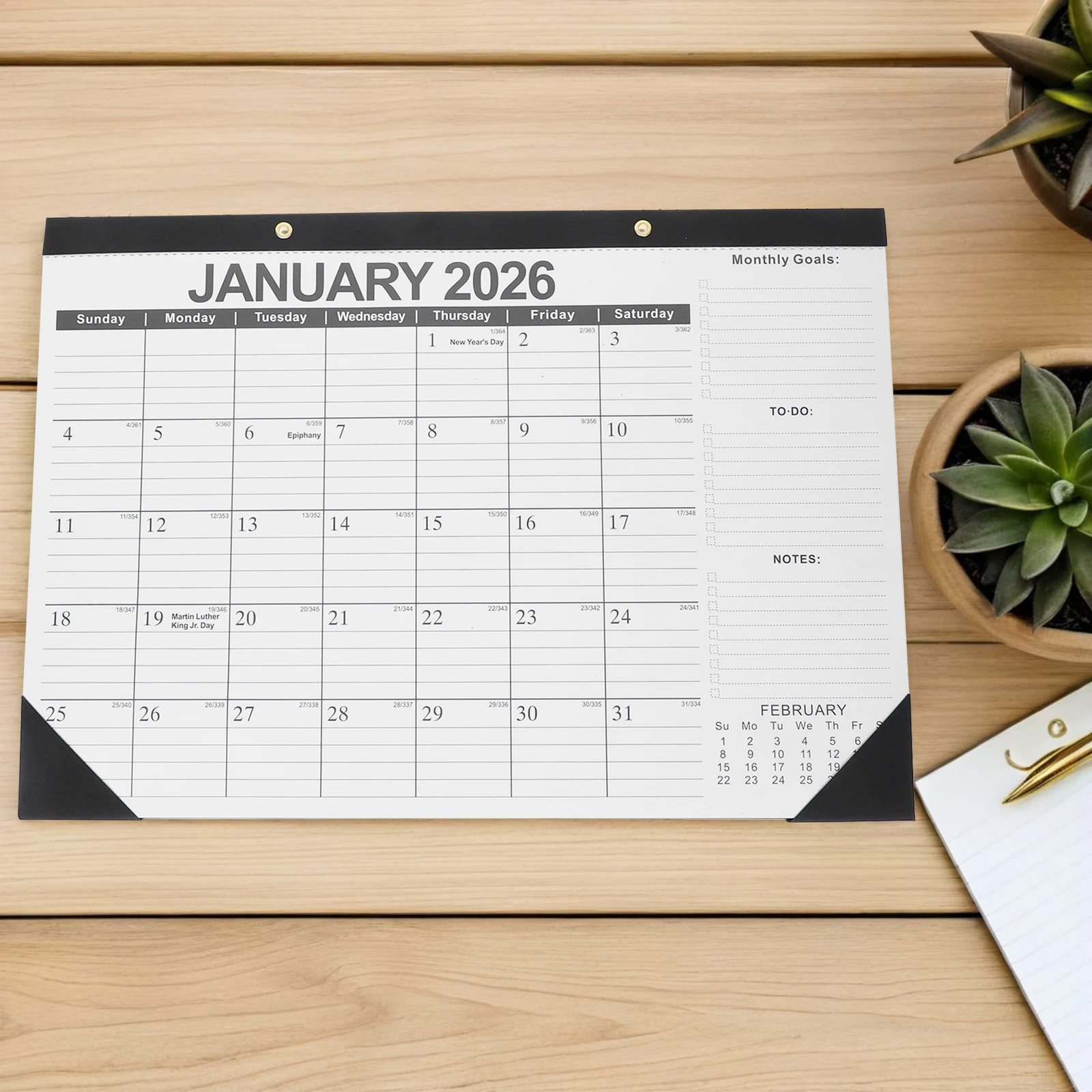 

Настенный календарь на 2026 года, семейный подвесной ежемесячный ежегодный год, простой академический бумажный бизнес-офис, эстетика