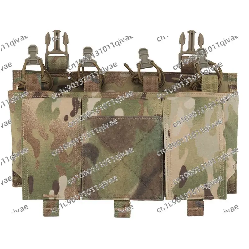 

Quadruple 5.56 Fast Panel, Tactical Vest Expansion Conversion Module 25mm Socket