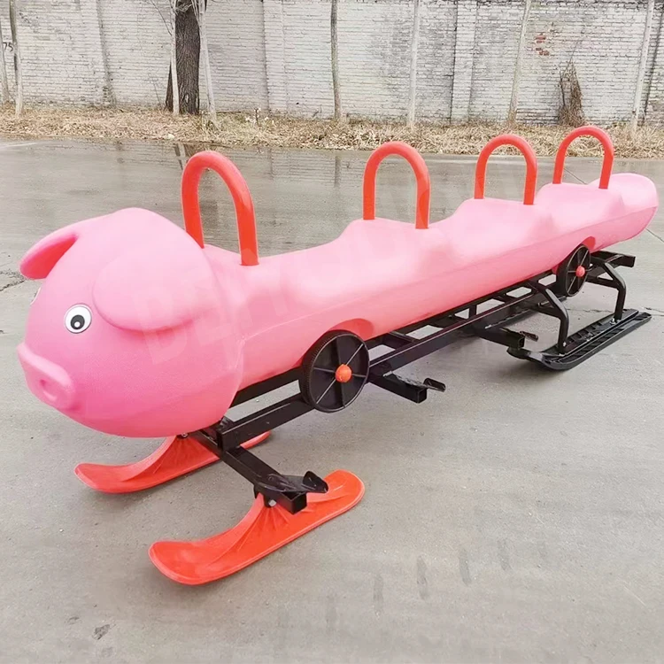 

Four-person Co-operation Ice Scooter High Quality Children Ice Scooter For Winter