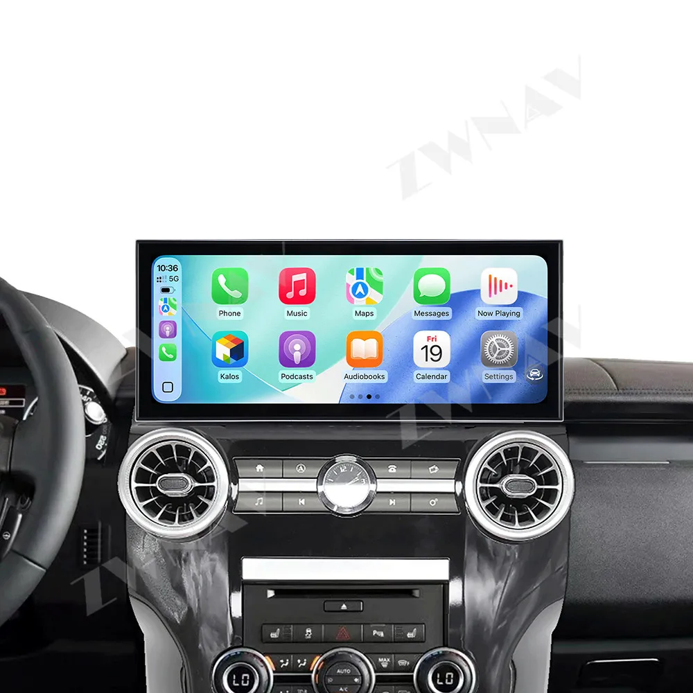 Dual12.3” For Land Rover Discovery 4 2012-2016 Android13 GPS navigation carplay multimedia player wireless head unit with-frame