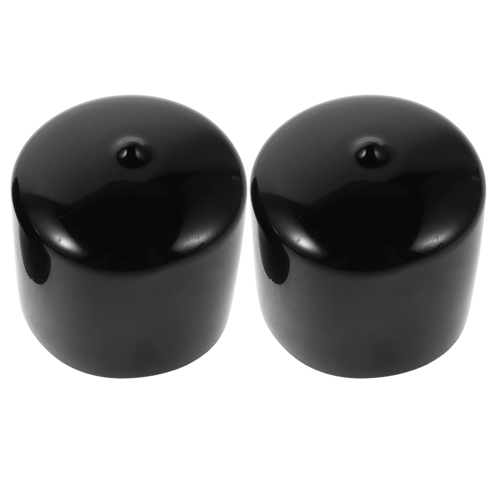 

8pcs 50Mm Axle Bearing Cover Grease Cap Plug Wheel Hub Dust Cap Protective Rubber Trailer Spindle Protection Weatherproof