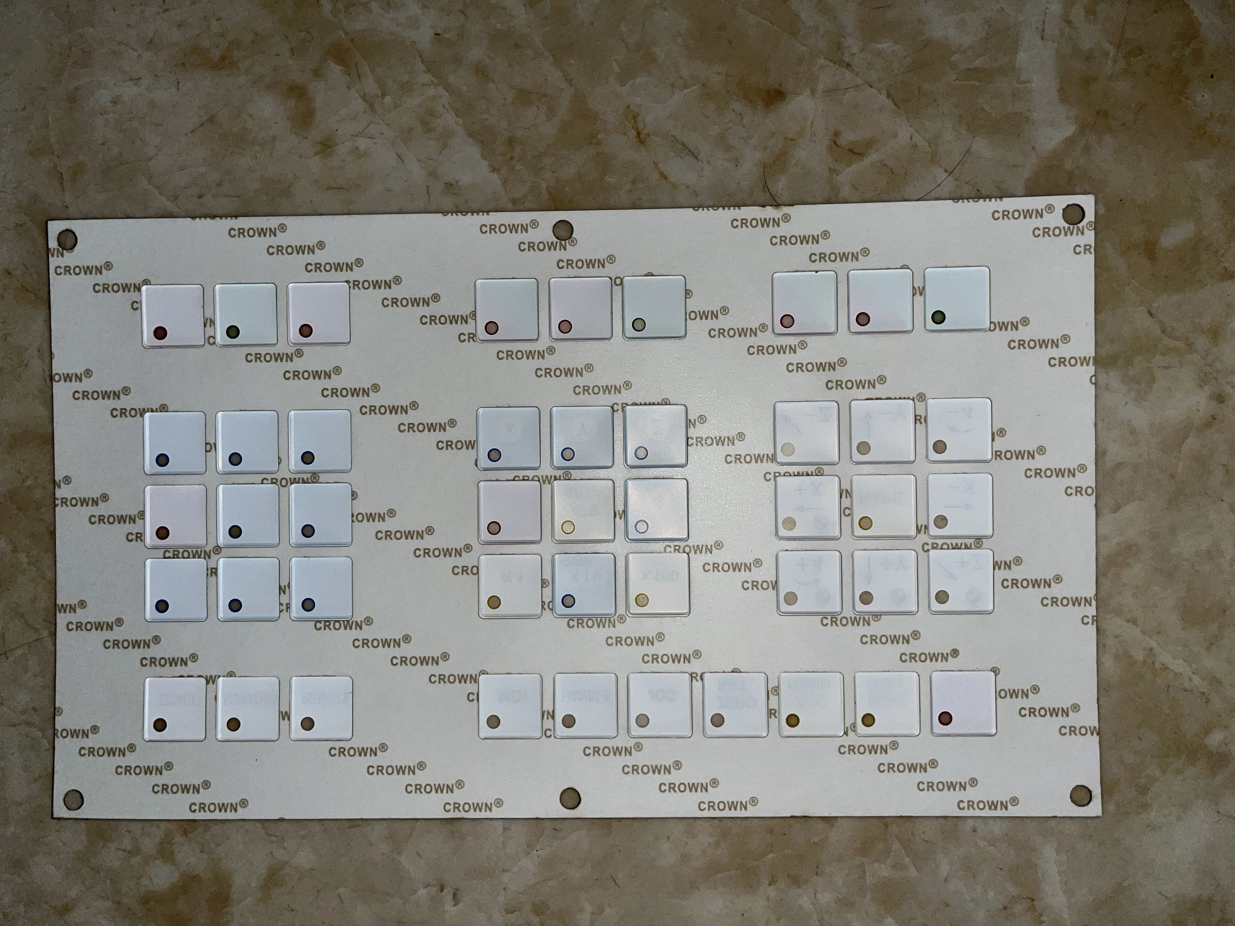 for  FANUC system AMN1510FAA operation panel button film