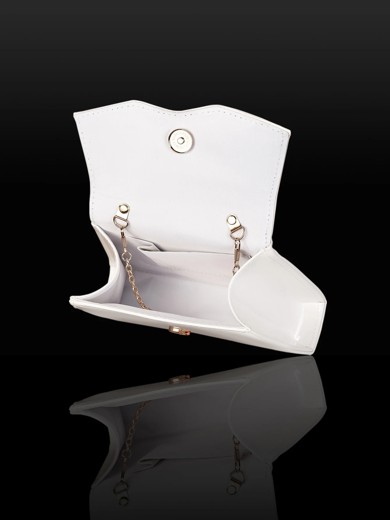 حقيبة يد نسائية أنيقة وأنيقة للولائم بمرآة، حقيبة زفاف نسائية لامعة ورائعة، محفظة عشاء رومانسية راقية، حقيبة كتف فاخرة متطابقة مع أقراط وحجر الراين، مناسبة للحفلات الراقصة، مناسبة للفتيات، الياقات البيضاء، إلخ.