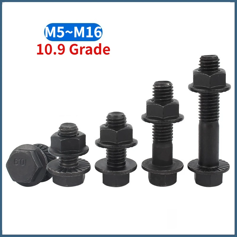 Black 10.9 Steel Fl…