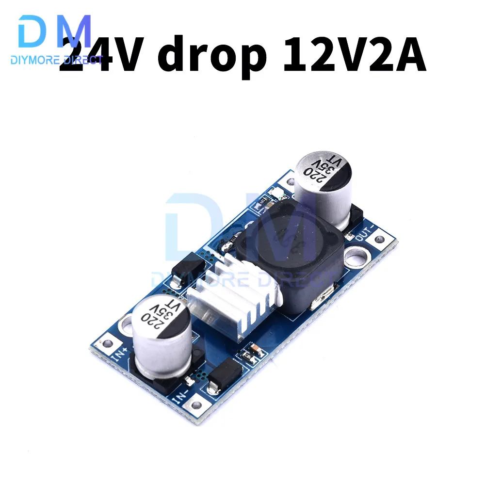 LM2596S 3A DC-DC Input 7 ~ 32V Output 1 ~ 30V Adjustable Step-down Regulator Module