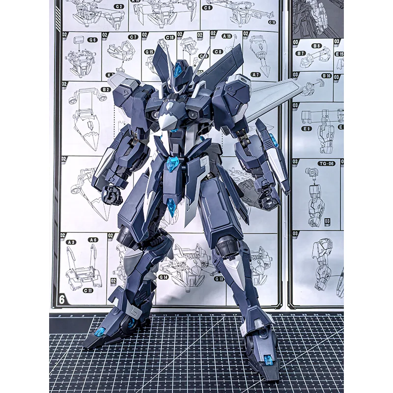 Em estoque original xws cang wei j20 J-20 montagem modelo kit figura de ação robô mecha modelo plástico hobby brinquedo presente