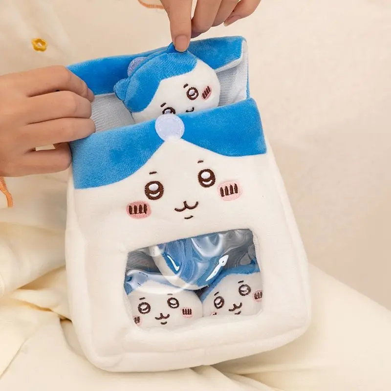 NEW Chiikawa A bag of Usaqi plush toy cute cartoon Little Doll Pillow snack series Hachiware plush Doll toys gifts for girls
